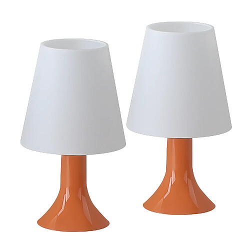 Zmh Lampe à poser design - Orange