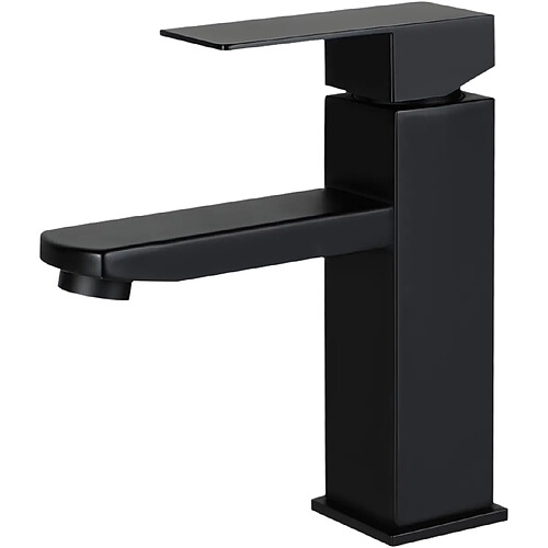 ZMH Robinet de lavabo, robinet de salle de bain tige de traction en acier inoxydable haute pression