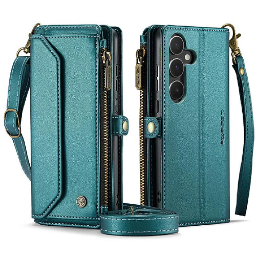 Samsung Galaxy A35 Crossbody Flip Étui - Vert