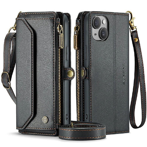 Étui Crossbody Pour iPhone 15Plus - Noir