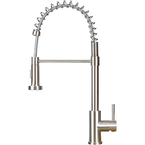 ZMH Robinet de cuisine noir robinet douche extensible pivotant cuisine salle de bain