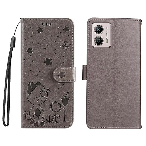 Étui Motorola Moto G13 FOXDOCK Gris