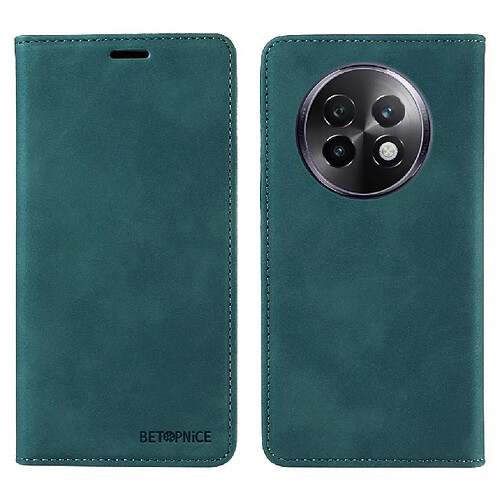 Étui Realme 13 Plus 5G - Cuir PU vert