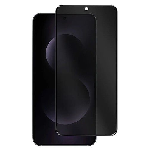 iMak Verre Trempé pour Samsung Galaxy S25 Edge Anti-espion Noir