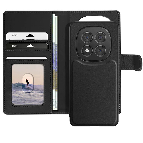 Mayaxess Étui pour Xiaomi Redmi Note 14 Pro 5G et 14 Pro Plus 5G Coque Détachable Noir