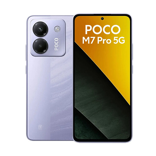 Smartphone Poco M7 PRO Mediatek Dimensity 6100+ 8 GB RAM 256 GB Pourpre