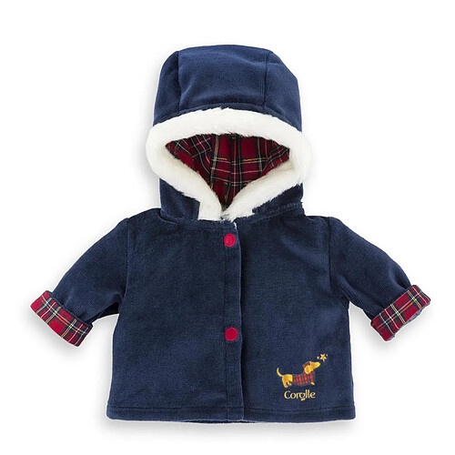 Corolle Manteau pour poupée - Bleu marine