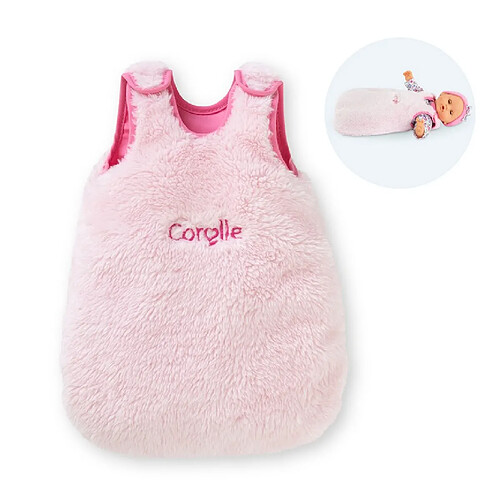 Corolle Turbulette peluche poupon - Rose