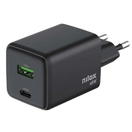 Chargeur Mural Nilox UNIVERSAL 2 Unités - 45W