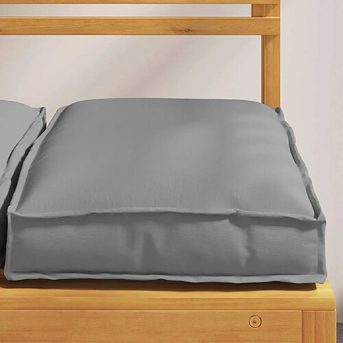 vidaXL Coussins de palette - Gris