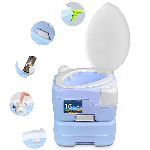 Serenelife Toilette Portable