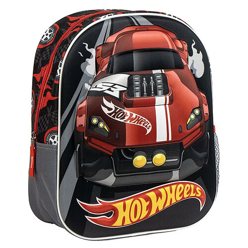 Cartable Hot Wheels Gris 25,0 x 31,0 x 10,0 cm