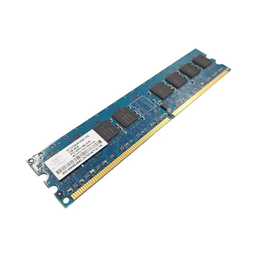 Nanya NT1GT64U8HA0BY-37B 1Go 533MHz DDR2 · Reconditionné