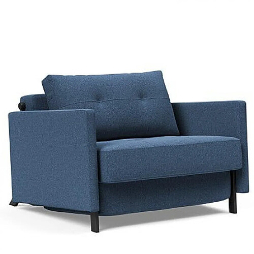 Inside 75 Fauteuil convertible Cubed - Bleu