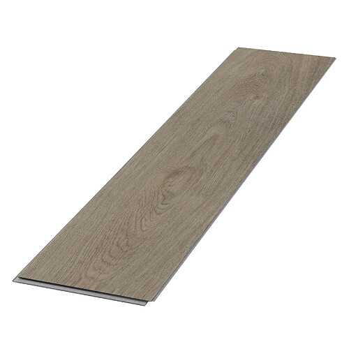 ML-Design Revêtement de sol vinyle à clipser, chêne, couche d'usure de 4,2 mm, marron, stratifié, PVC, 3,1232 m²