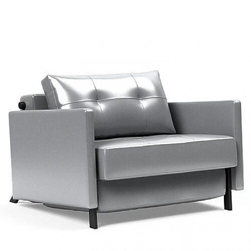Inside 75 Fauteuil convertible Cubed 02 - Argent