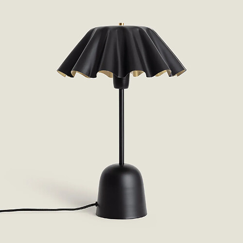 Ledkia Lampe à poser Nallur - Noir