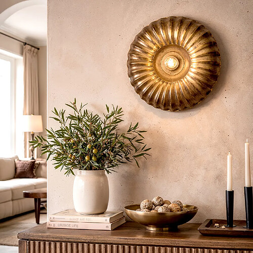 Iluzzia applique murale Ronith - Cuivre