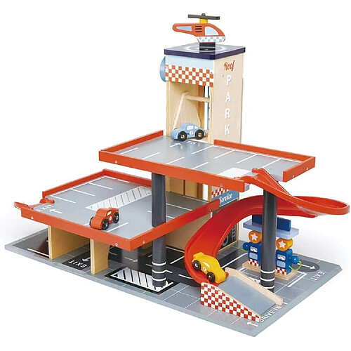 Dam Garage et Station Service en bois