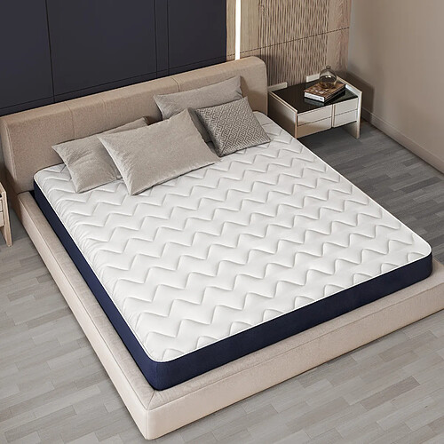 The White Stone Matelas ESSENTIAL 160 X 200 Waterfoam Hypoallergénique 30CM made in Italy
