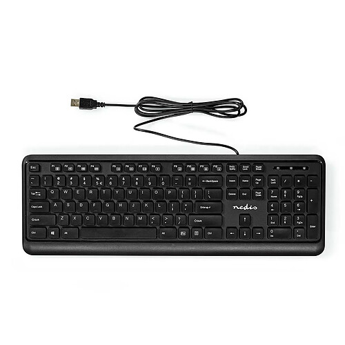 Nedis Clavier bureautique - Noir