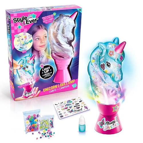 Canal toys Coffret créatif lava lampe licorne
