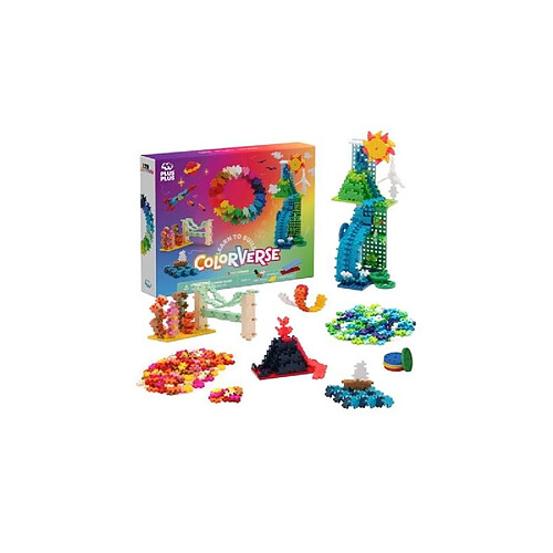 Plusplus jeu de construction 1000 pièces – multicolore