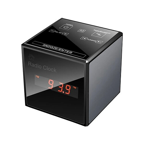 Totalcadeau Réveil radio caméra espion Wi-Fi Ultra HD