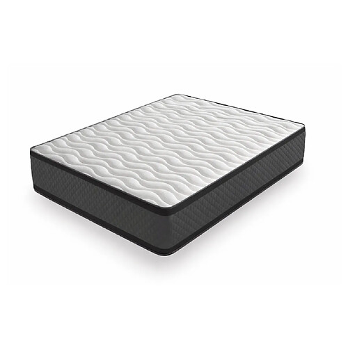 DAGOSTINO HOME Matelas Mousse 160x200 Casablanca - Ferme - Réversible - Côté Été/hiver - H30 Cm