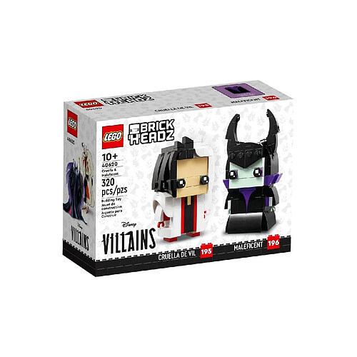 Lego Brickheadz 40620 - Cruella & Maléfique