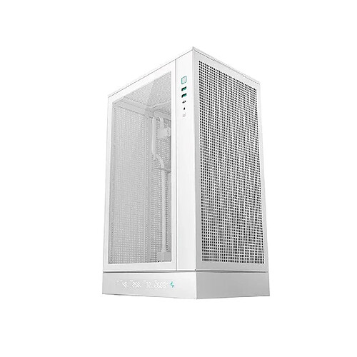 Boîtier Deepcool CH270 Digital en verre trempé blanc - ATX (R-CH270-WHNDM0-G-1)
