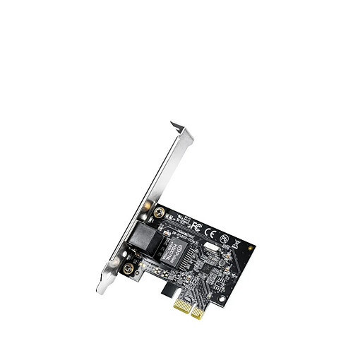 Carte réseau PCIe Gigabit RJ45 CUDY - PE10