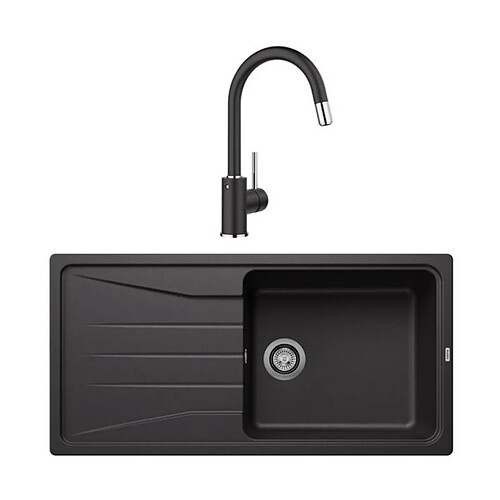 Pack évier + mitigeur silgranit - 527913 - BLANCO