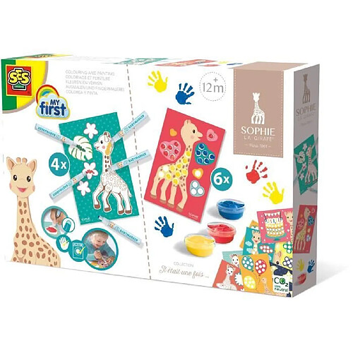 Ses creative kit coloriage Sophie la Girafe - Multicolore