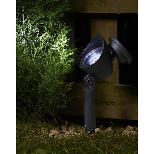 Smart Garden Projecteur de Jardin Solaire Intelligent Noir (4 Unités)