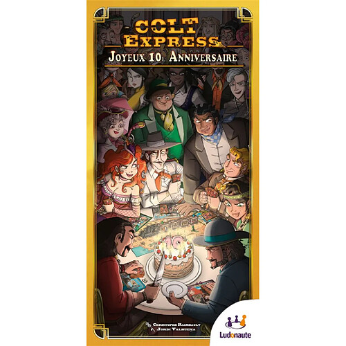 Ludonaute Colt Express - Jeu d’ambiance 10e anniversaire