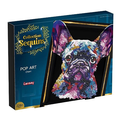 Lansay Coffret créatif sequins chien - 2280 pièces