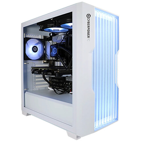Cyberpowerpc PC gamer tour - Blanc