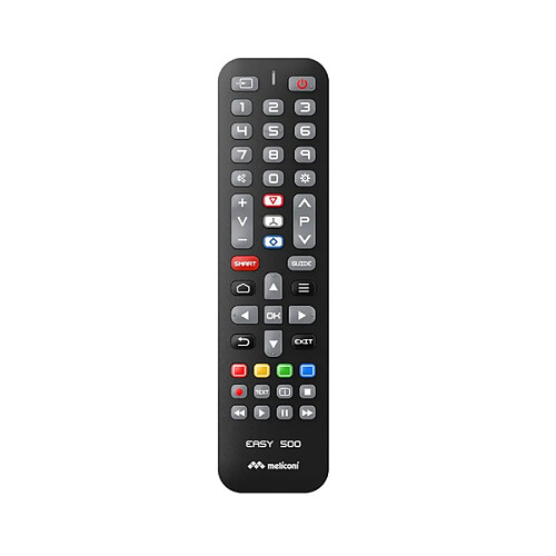 Meliconi télécommande TV Easy 500 - Noir