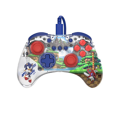 PDP NSW Realmz Wired Controller Sonic · Reconditionné