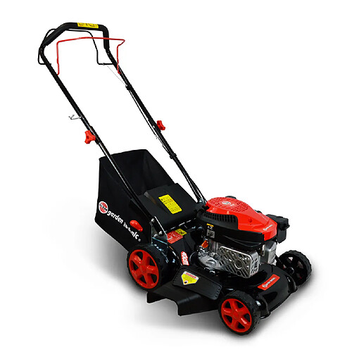 Elem Garden Technic Tondeuse thermique tractée 144 CC - 40cm - mulching et éjection latérale
