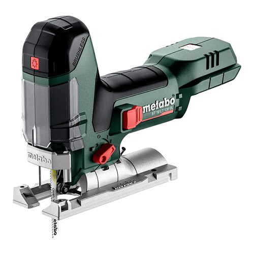 Metabo ST 18 LT 130 BL Scie sauteuse sans fil 18 V 130 mm Brushless ( 601054840 ) + Metabox - sans batterie, sans chargeur