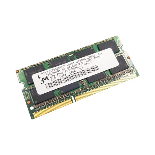 Micron MT16JSF25664HZ-1G1D1 2Go 1066MHz DDR3 · Reconditionné