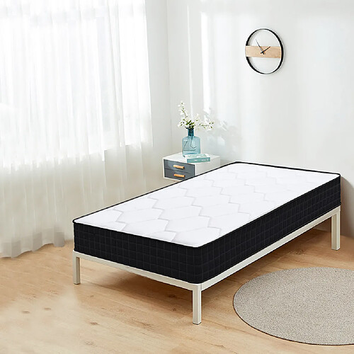 Sinlikon Matelas 90x200 Mousse - Matelas 1 place épaisseur 15 cm - Matelas pour Adulte Enfant