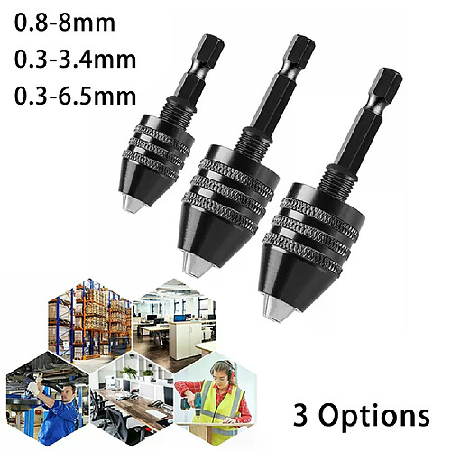 Mandrin sans clé Quick Change perceuse