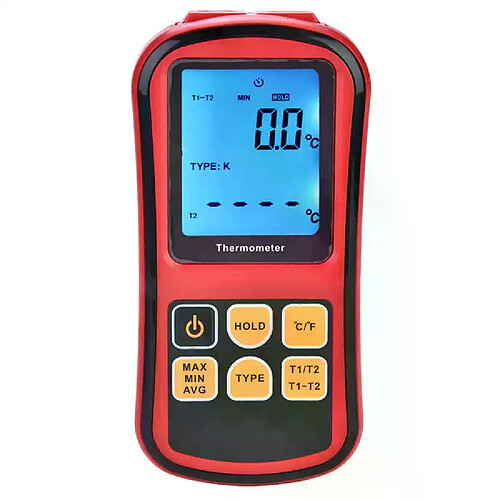 Thermomètre Numérique à Double Canal