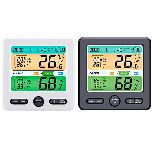 Thermomètre d'Intérieur Hygromètre