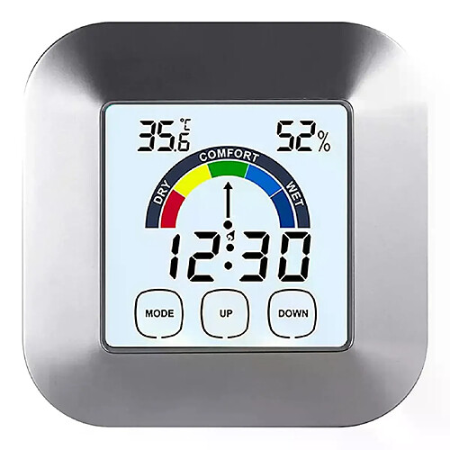 Grand écran tactile thermomètre LCD