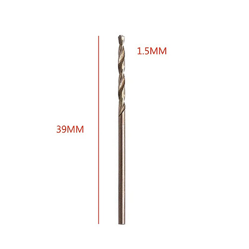 Forets métal pour perceuse HSS cobalt - x10