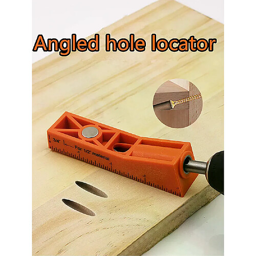 Guide de perçage bois trous inclinés